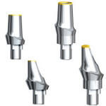 Nobel Biocare Replace® Titanium Straight Abutment Compatible NP 3.5mm / RP 4.3mm / WP 5.0mm 4