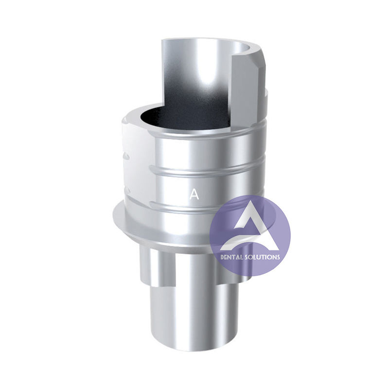 Nobel Biocare Replace® Titanium Ti-Base Abutment Compatible  NP 3.5mm/ RP 4.3mm/ WP 5.0mm/ SW 6.0mm